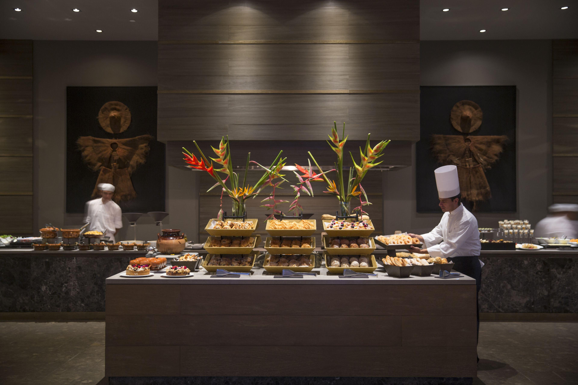 One of six world-class restaurants at the resort